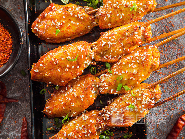 烤鸡翅图片