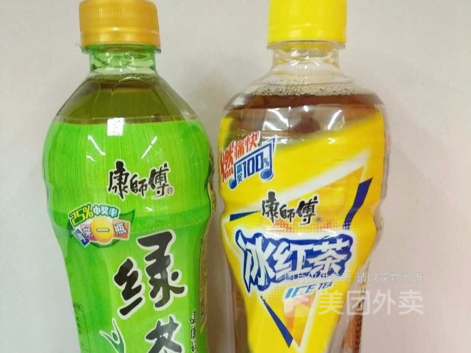 康师傅红茶绿茶图片