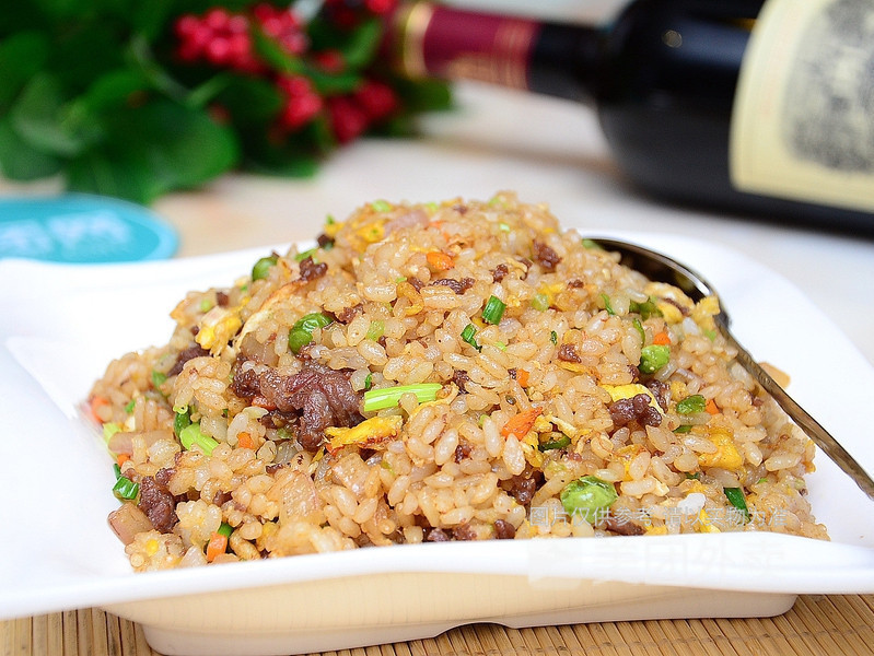 香辣牛肉炒饭图片