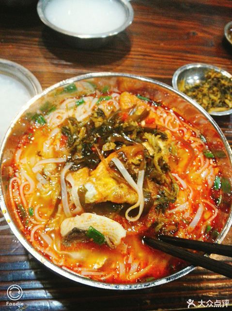 栖凤渡杨婆柴火干鱼粉图片