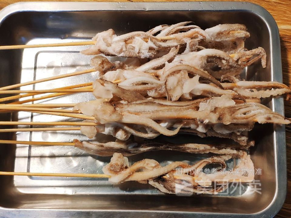 鱿鱼爪串图片