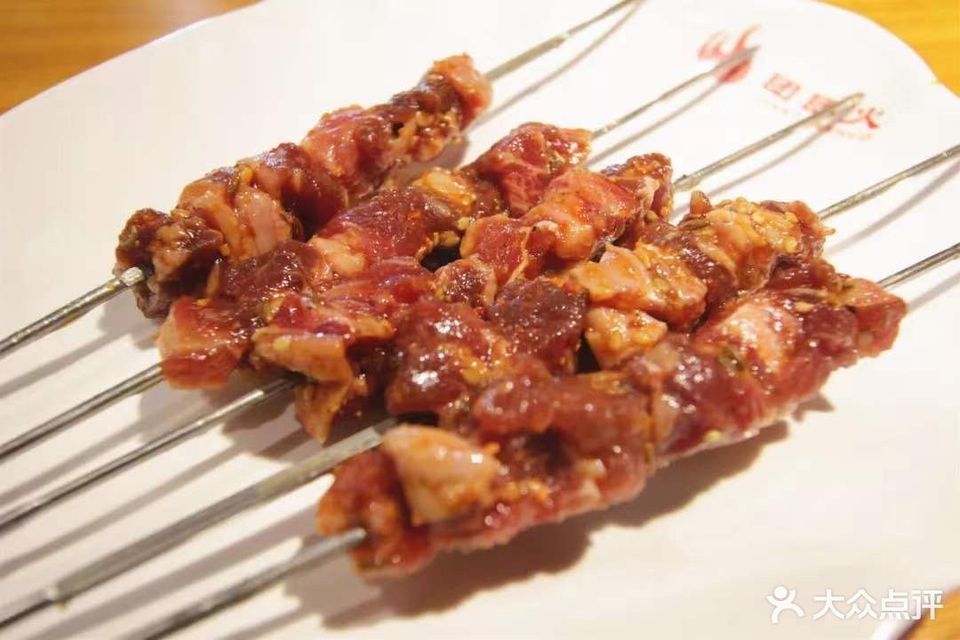 原味牛排串图片