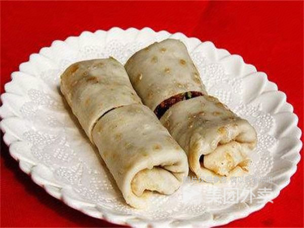 饼卷剔骨肉图片