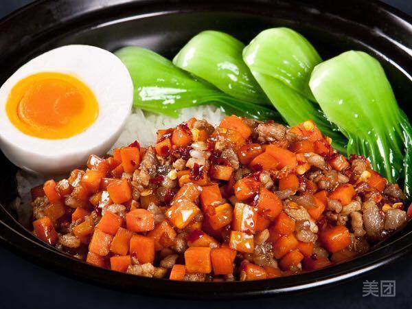 胡萝卜炒肉沫图片