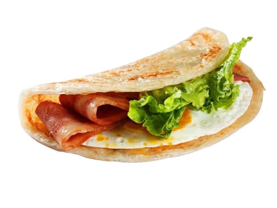 里脊肉手抓饼图片