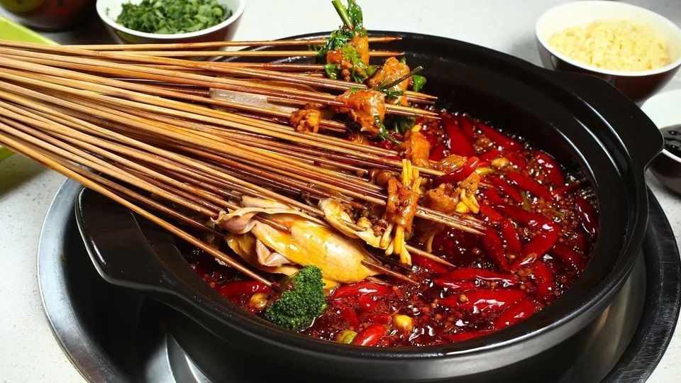 老阿婆串串香火锅