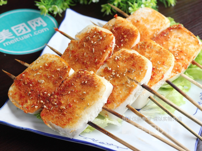 烤馒头片图片
