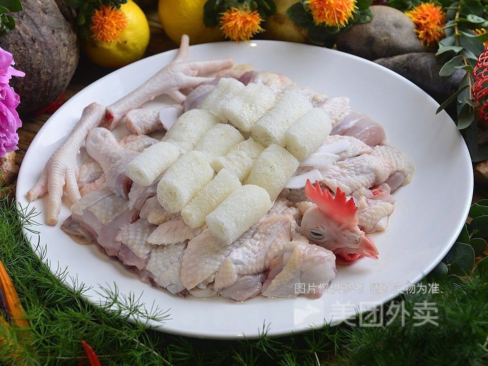 原味竹笙椰子鸡图片