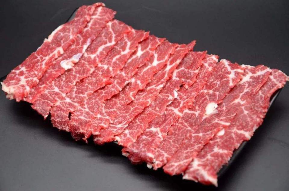 日本顶级雪花牛肉图片