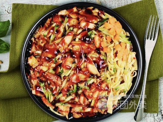 蜜汁烤肉拌饭图片