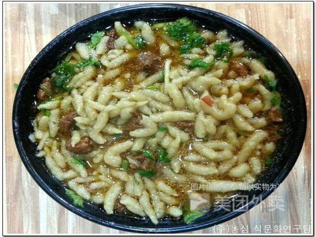 传统猪肉抿八股图片