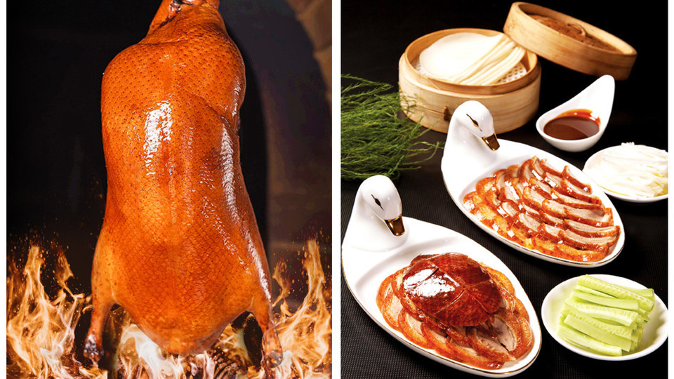 酥不腻烤鸭图片