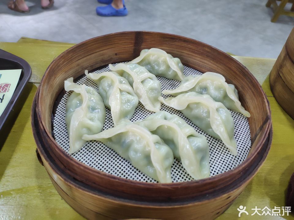 素三鲜蒸饺图片