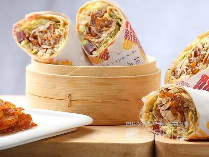 【遇见鸭先生老北京烤鸭卷(奥莱店)】遇见鸭先生老北京烤鸭卷(奥莱店)