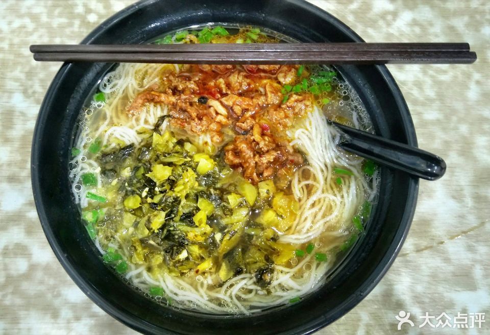 雪菜肉丝细粉图片