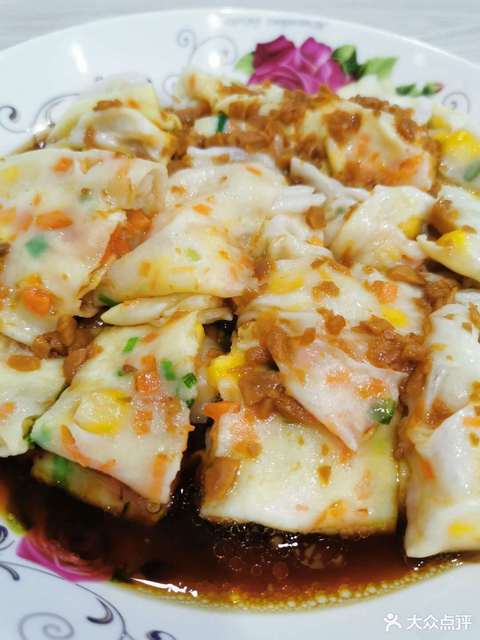 广式蛋肉肠粉图片