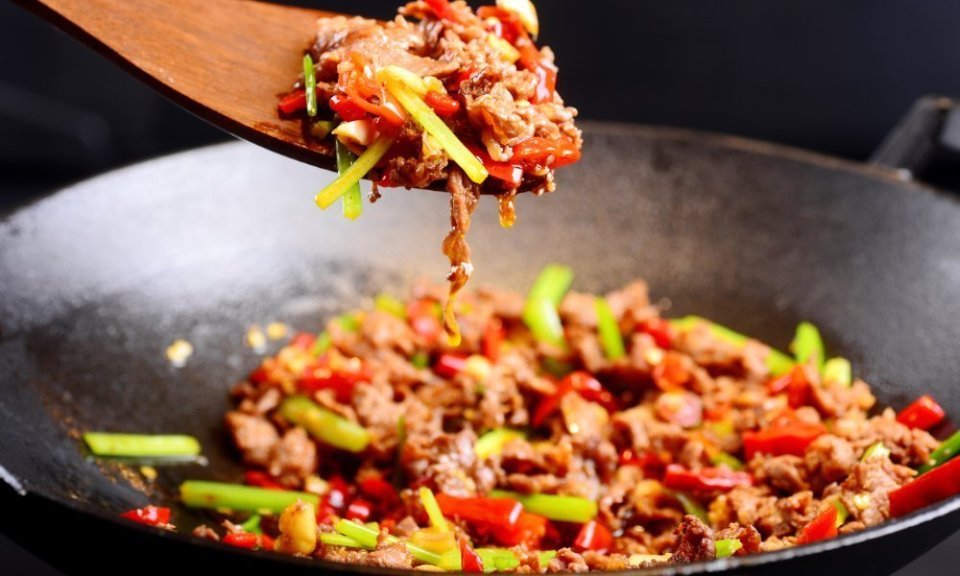 铁锅牛肉图片