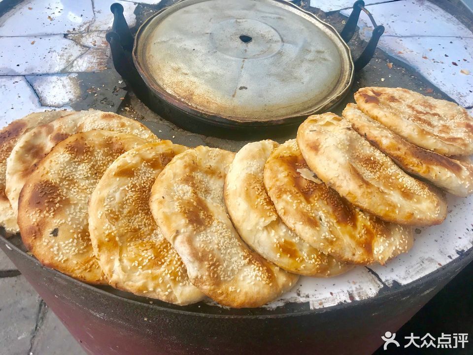 刚出炉的烧饼图片