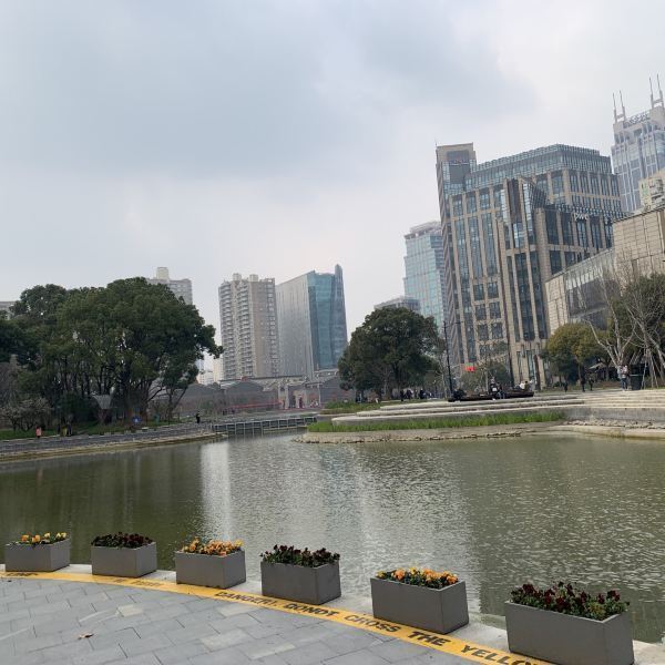 太平湖公园地处上海卢湾新天地这里,又叫太平桥公园绿地,里面有一片挺