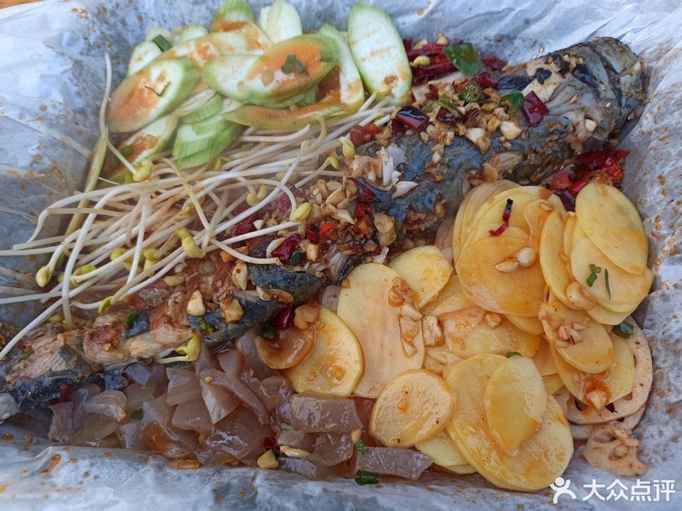 巫山纸包鱼图片