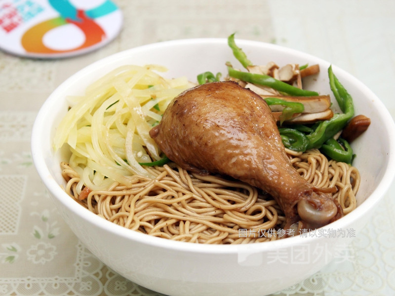 鸡腿面图片