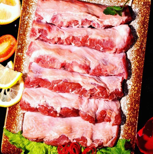 大油嘴炭烤油边图片