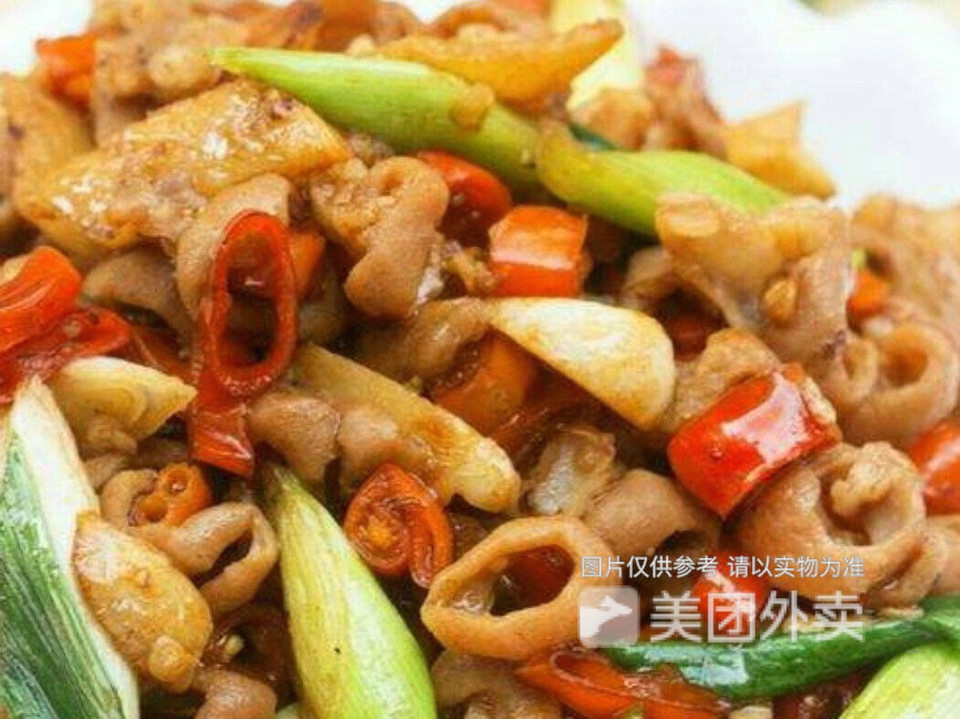特色香辣小肠拌粉图片