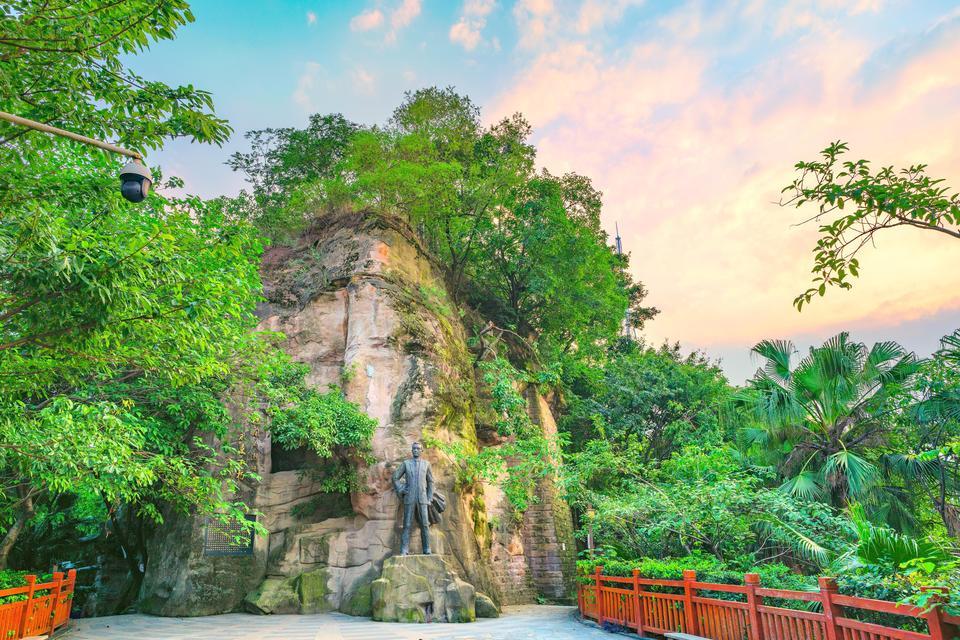 佛图关公园图片