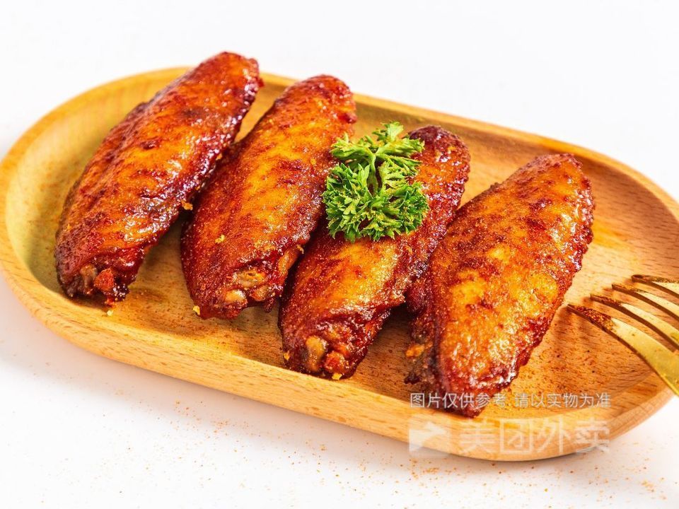 蜜汁香辣烤翅图片