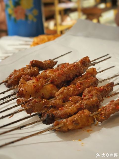传统烤牛肉筋图片
