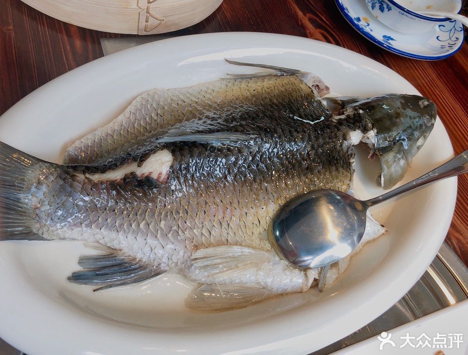 油盐蒸海鲩图片