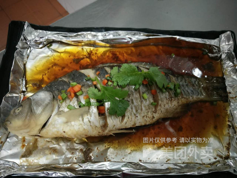 錫紙鯽魚圖片