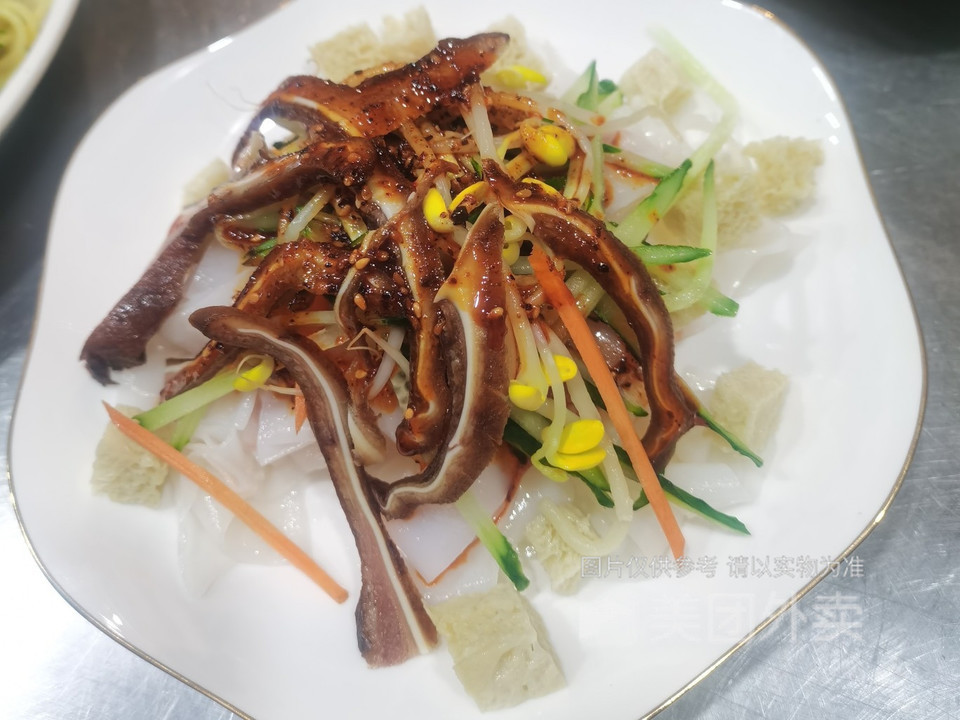 猪耳朵凉皮图片