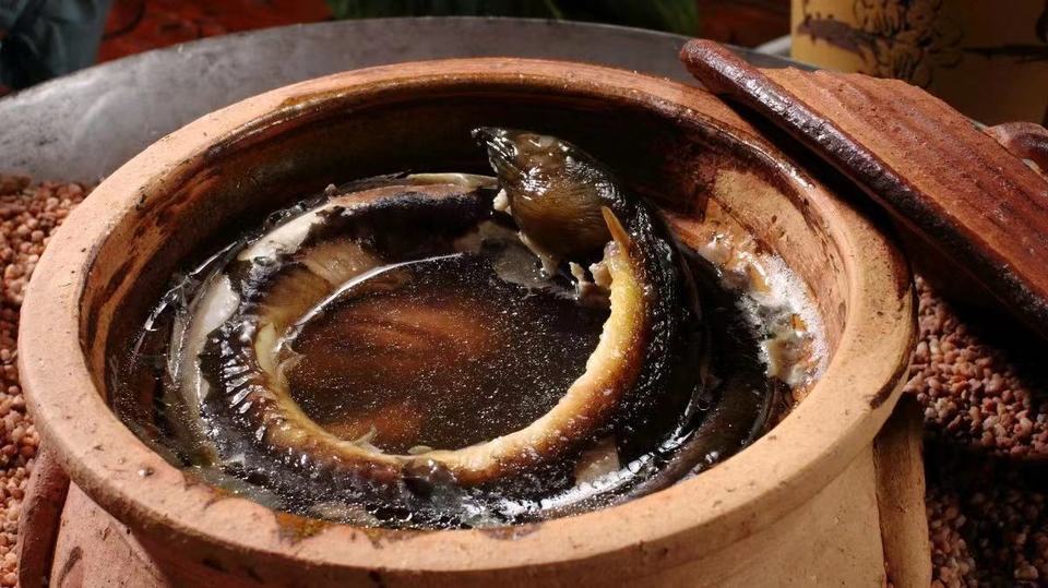 砂锅煲土龙番鸭汤图片