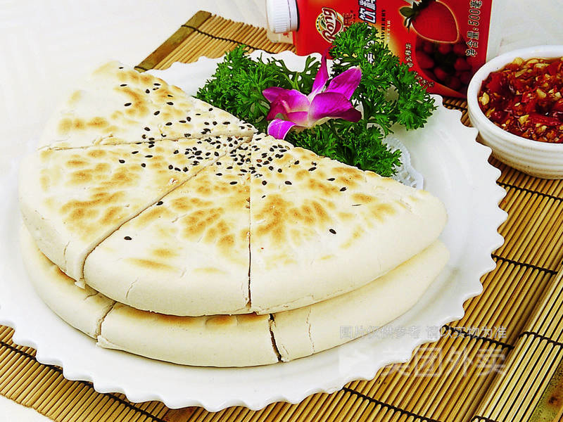 芝麻发面锅盔,油锅盔_大山谷图库