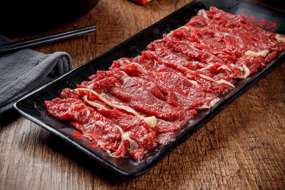 鲜切牛肉图片