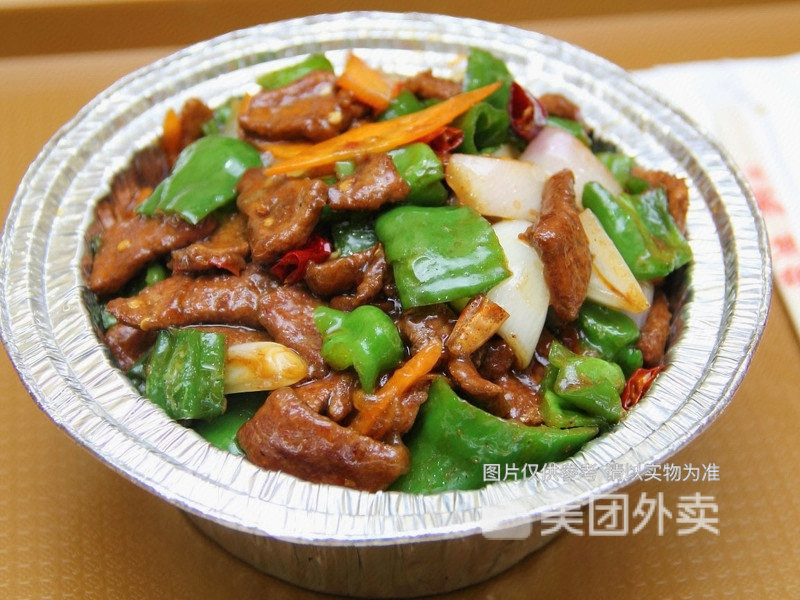 爆炒猪肝木桶饭图片