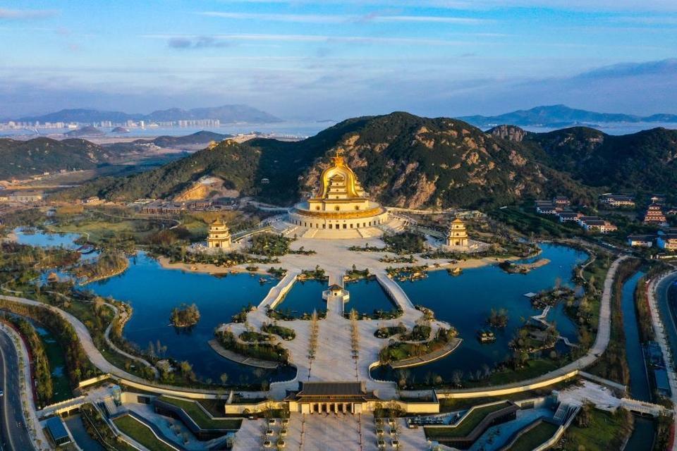 朱家尖观音法界图片