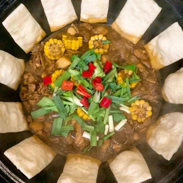 周丞相地锅鸡地锅鱼土菜图片