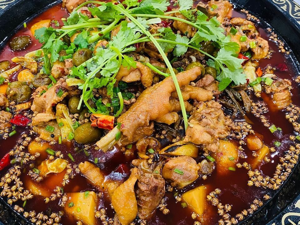 渝北椒香鸡图片