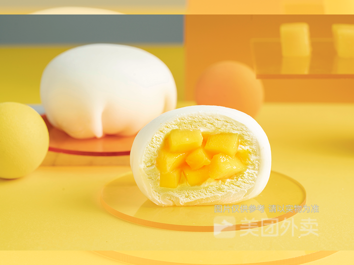 芒果大福雪媚娘图片