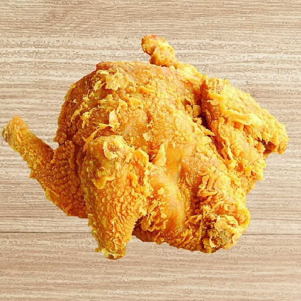 招牌脆皮童子鸡图片
