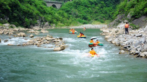 九龙沟漂流