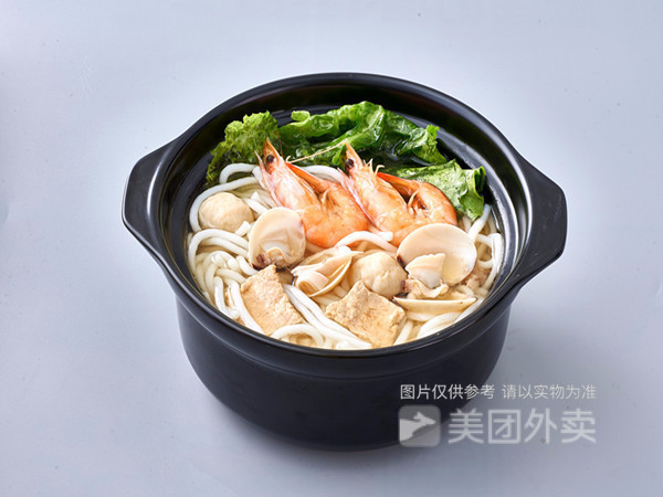 海鲜砂锅粉图片