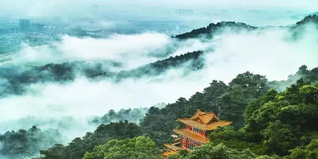 桂平西山全景图图片