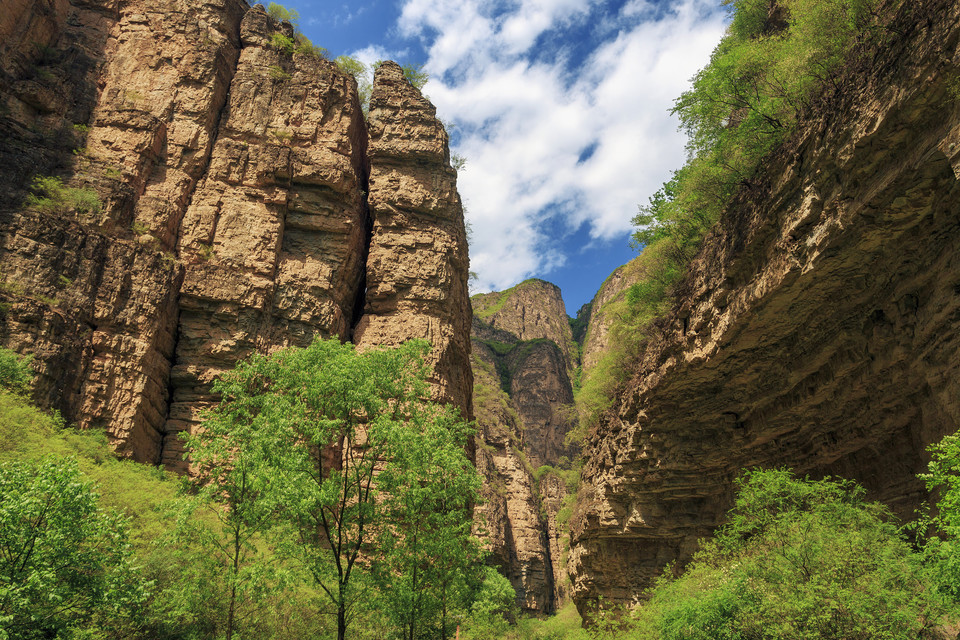 龙门涧风景区图片