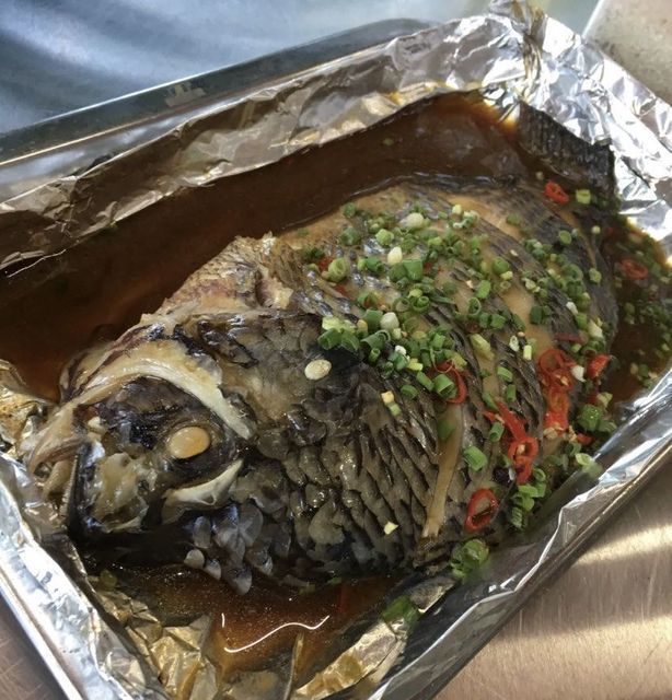 锡纸福寿鱼图片