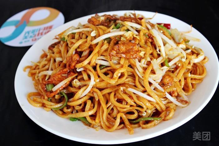 肉炒面图片
