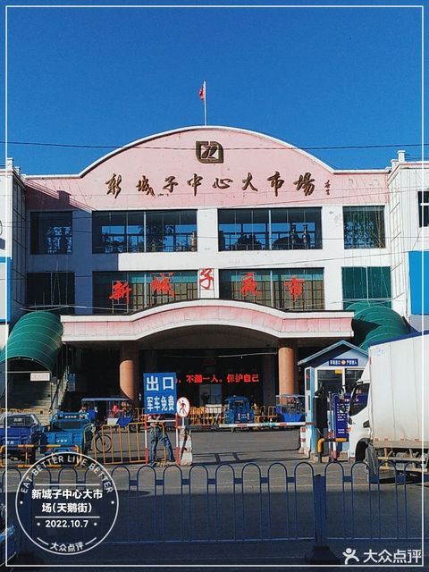 新城子街道图片