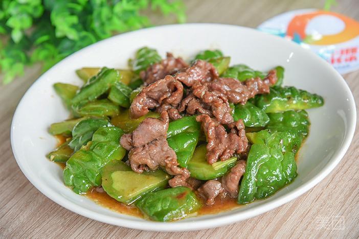 凉瓜炒牛肉图片